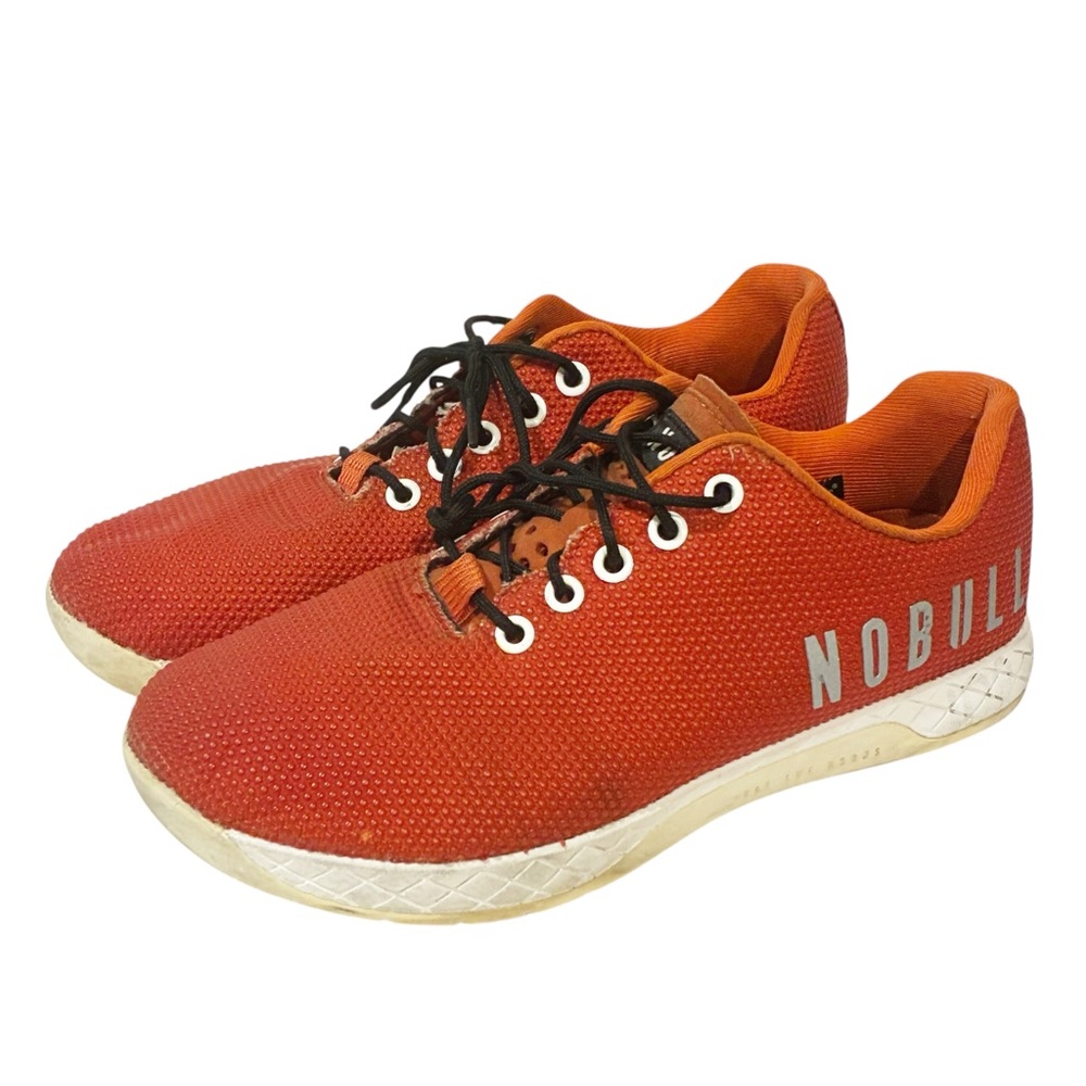 Nobull Unisex Adults Burnt Sneakers Burnt Orange Cross Training Size M6.5 W8